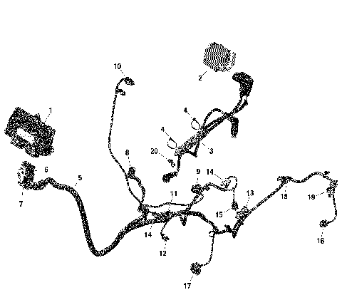 01- Rotax - Engine Harness And Electronic Module