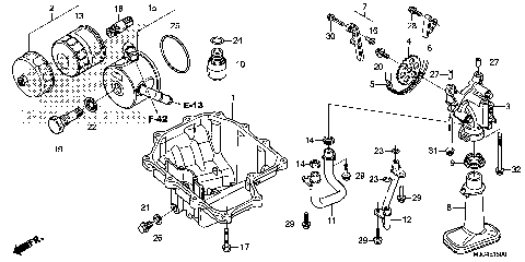 OIL PAN@OIL PUMP