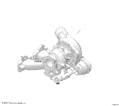 ENGINE, TURBO CHARGER - Z21RAE92BD/BJ (C1208818)