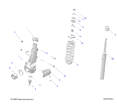 SUSPENSION, FRONT STRUT