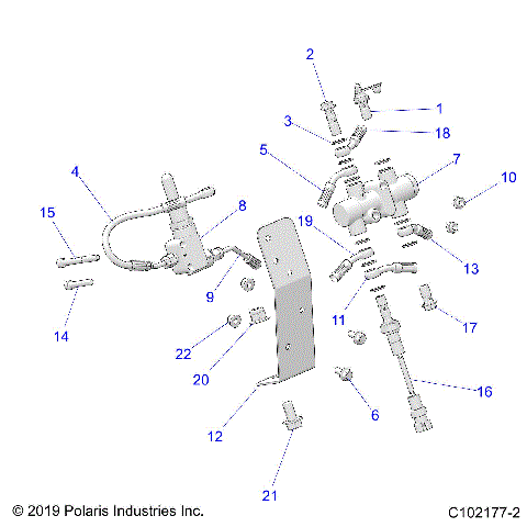 BRAKES, VALVE SYSTEM - A25SLE95PF (C102177-2)