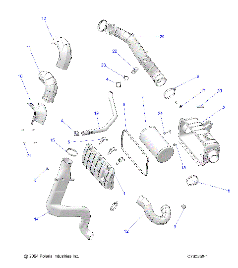 ENGINE, AIR INTAKE SYSTEM - R25RSB99AZ/BZ/AL (C700258-1)