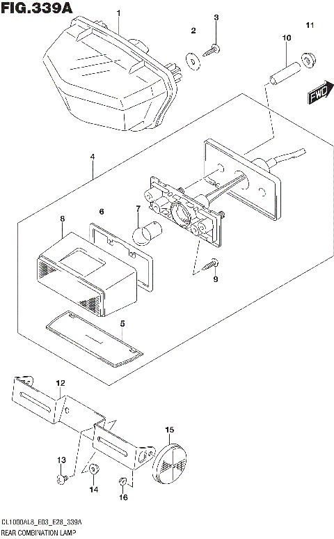 REAR COMBINATION LAMP