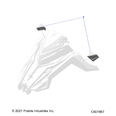 BODY, MIRRORS - S23TDE8RS (C601887)
