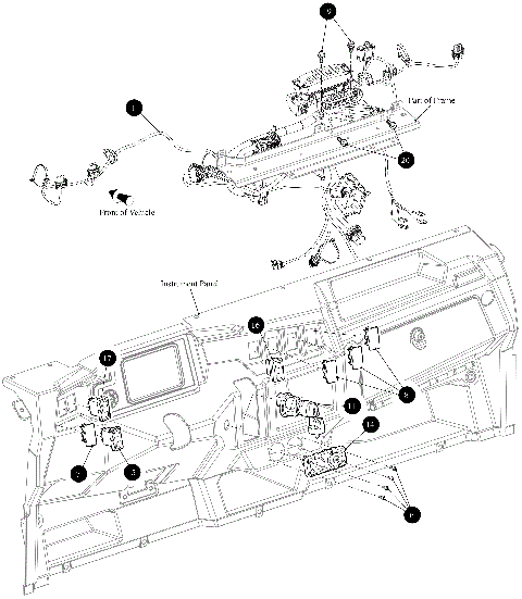 MAIN HARNESS FRONT [302532]