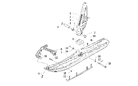 SKI AND SPINDLE ASSEMBLY [99156]
