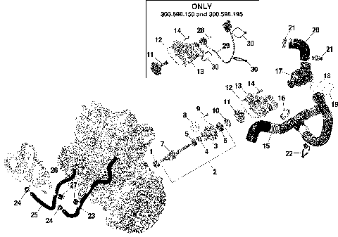 01- Engine - Cooling - 600R E-TEC