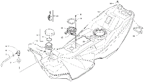 GAS TANK ASSEMBLY [106442]