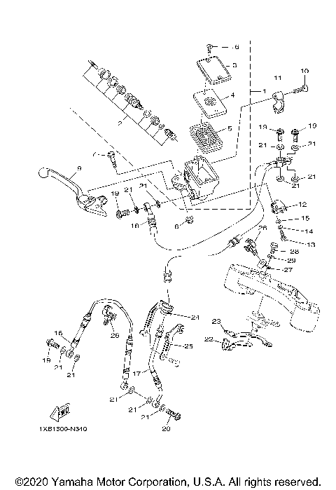 FRONT MASTER CYLINDER
