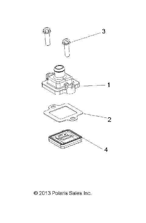 ENGINE, BREATHER - R23MAU57B4/B9 (49RGRBREATHER14570)