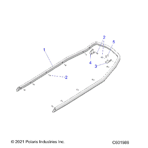 BODY, BUMPER, REAR - S24TGG8RS (C601986)