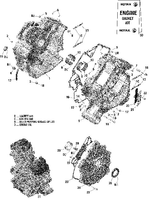 01- Crankcase Version 1 XMR