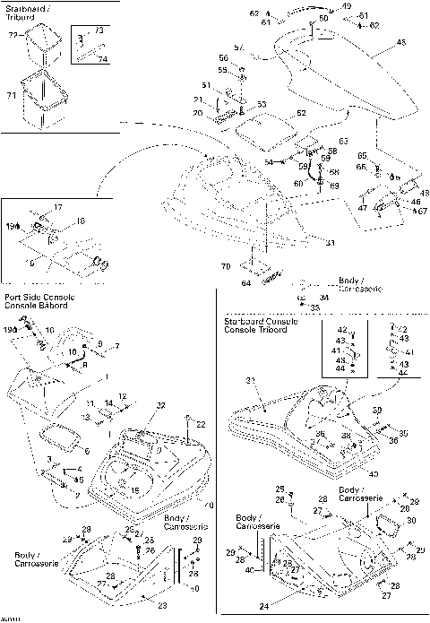 09- Front Console and Glove Box
