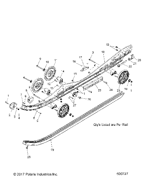 SUSPENSION, RAIL MOUNTING - S18EEC6P ALL OPTIONS (600251)