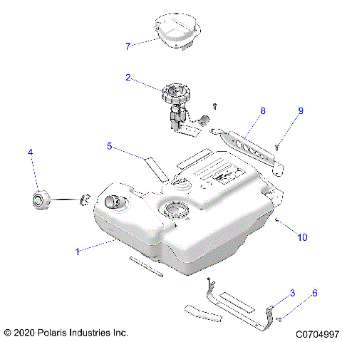 BODY, FUEL TANK - Z21N4E99NG (C0704997)
