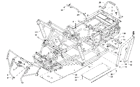 FRAME AND RELATED PARTS [301272]