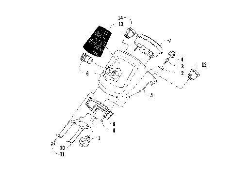 INSTRUMENT POD ASSEMBLY [90756]