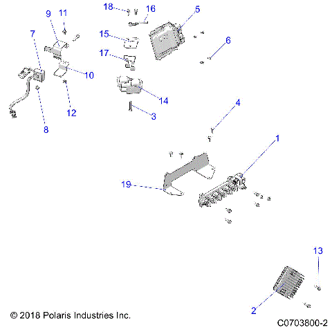 ELECTRICAL, COMPONENTS AND OPTIONS - G20GAE99A2/A4/D99AK/AS/BK/BS (C0703800-2)