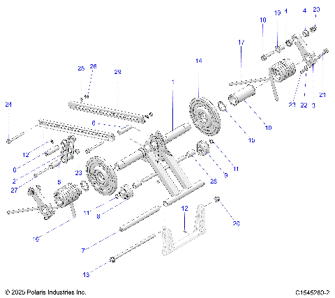 SUSPENSION, TORQUE ARM, REAR - S26TKL9BS (C1545260-2)