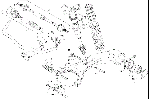 REAR SUSPENSION ASSEMBLY [304014]