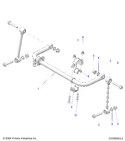 SUSPENSION, FRONT STABILIZER BAR