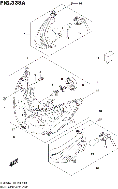 FRONT COMBINATION LAMP