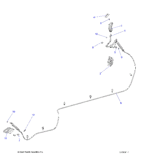 DRIVE TRAIN, GEAR SELECTOR - R25M4U57Z5/B5/Z6/B6 (C730091-1)