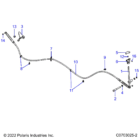 DRIVE TRAIN, GEAR SELECTOR - Z23RAD92AK/BK/AS/BS (C0703025-2)