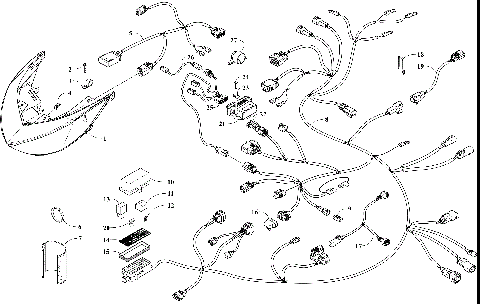 HEADLIGHT AND WIRING ASSEMBLIES [107094]