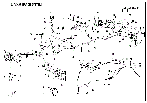 BRAKE SYSTEM (RH PARKING)