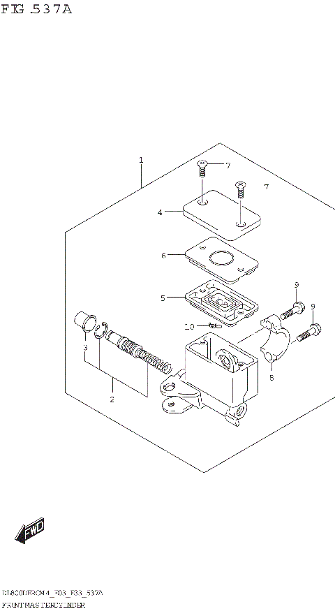 FRONT MASTER CYLINDER