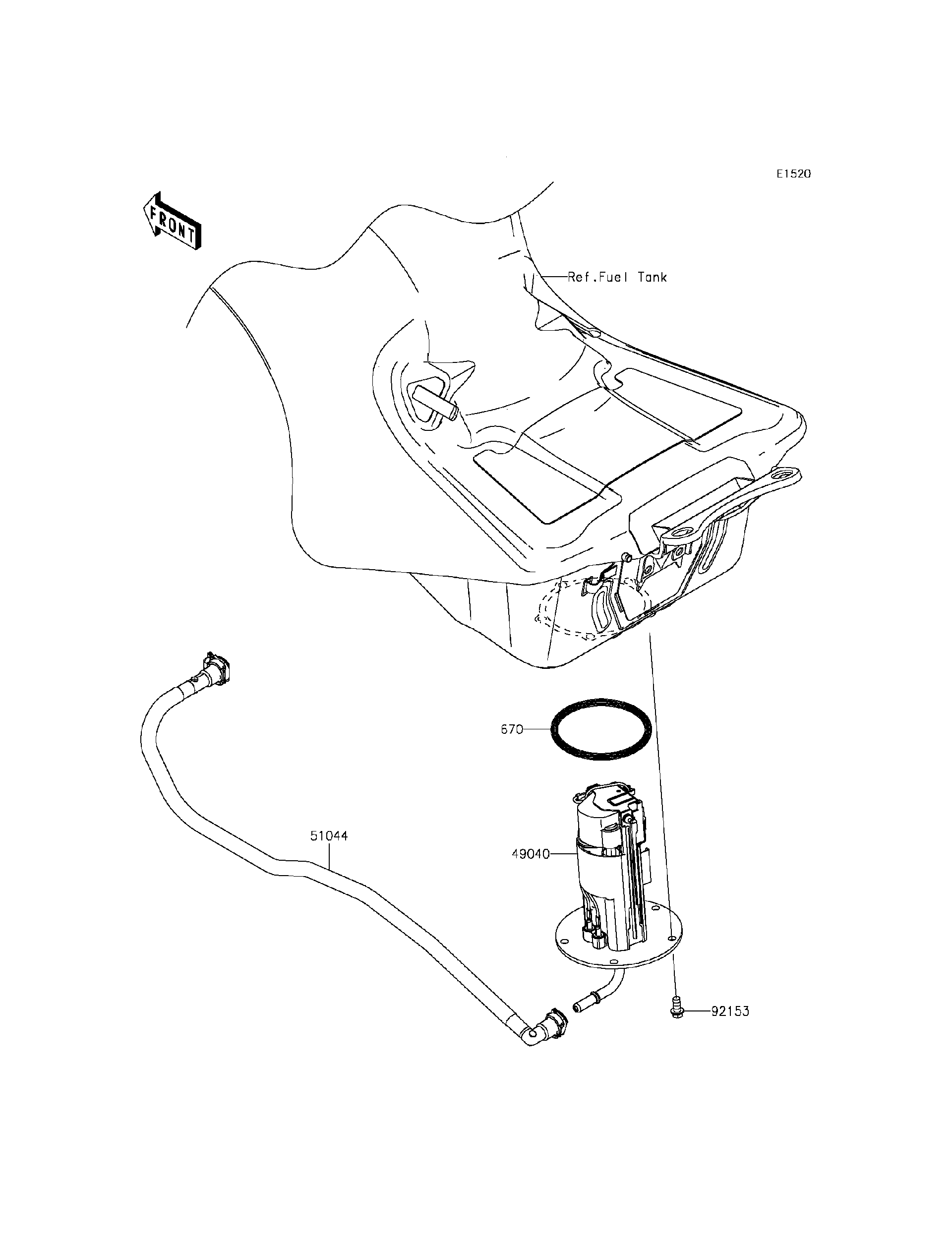 2015 Kawasaki Motorcycles Parts-Finder Diagrams in Palmer MA