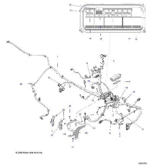 ELECTRICAL, MAIN WIRE HARNESS - A26SEA50B1/B4 (C102759)