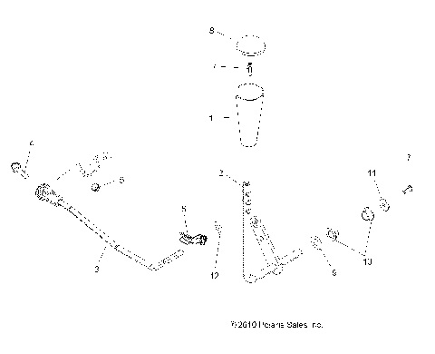 DRIVE TRAIN, GEAR SELECTOR - A14DN8EFQ (49ATVGEARSELECT11SPTRG850)