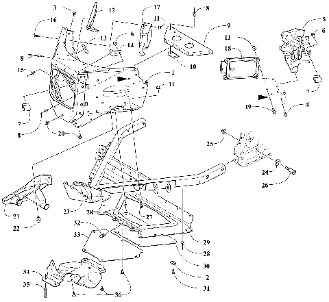FRONT FRAME ASSEMBLY [106420]