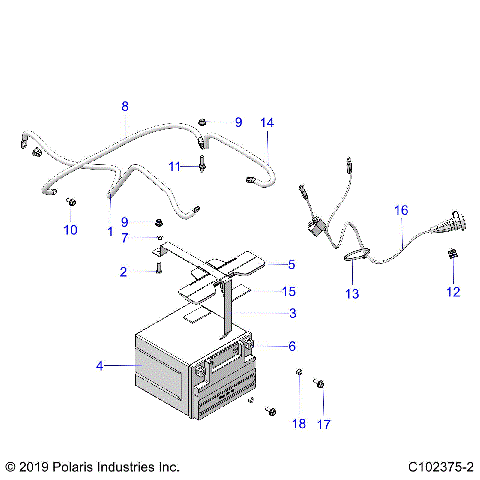 ELECTRICAL, BATTERY - A20SVA85A3 (C102375-2)