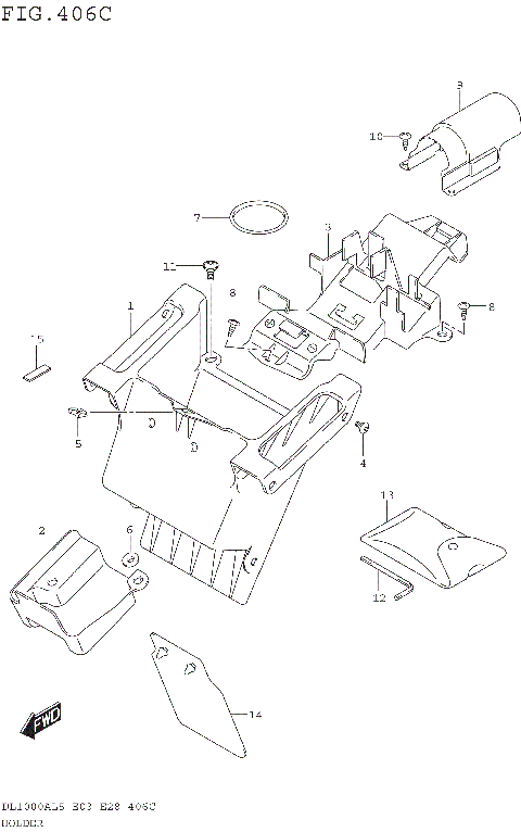 HOLDER (DL1000AL5 E33)