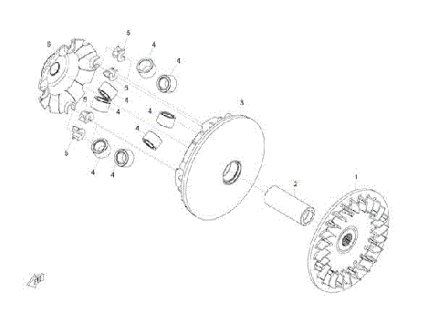 DRIVE PULLEY (FRONT)