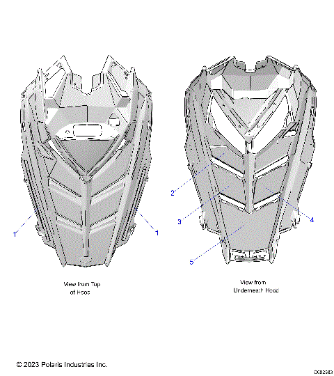 BODY, HOOD FOAM/SEAL - S24CEA5TSL (C602383)
