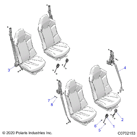BODY, SEAT BELT MOUNTING - G21GMD99AJ/AZ/BJ/BZ (C0702153)