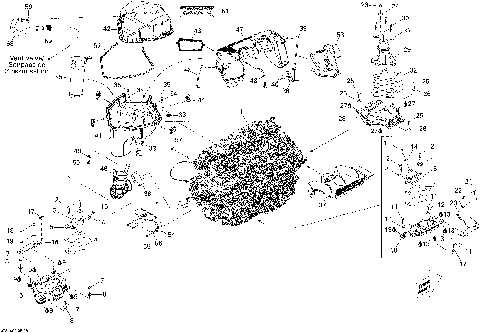 01- Engine And Air Intake Silencer