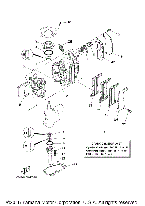 CYLINDER CRANKCASE