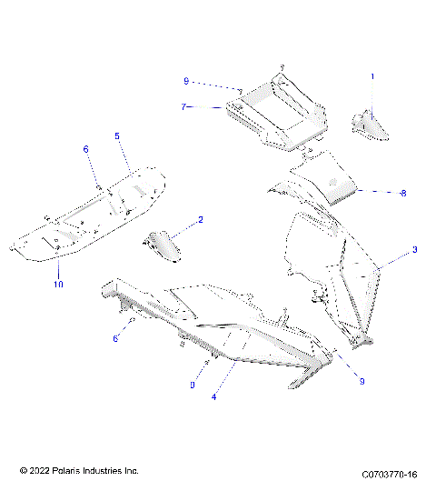 BODY, HOOD, RIDE COMMAND - Z23G4C92AL/BL (C0703770-8)