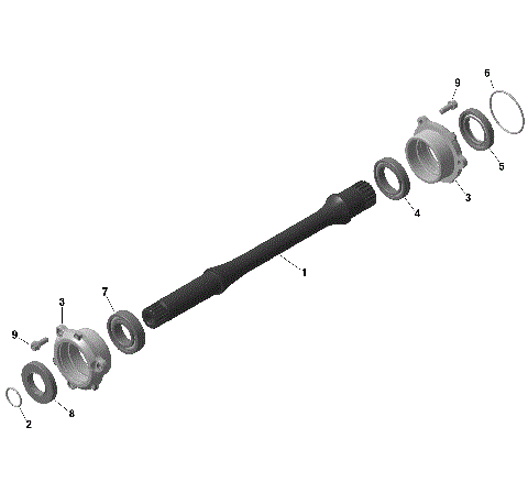 01- ROTAX - Drive Shaft