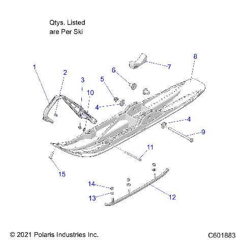 STEERING, SKI ASM. - S24TLS6RSL/6REL (C601681)