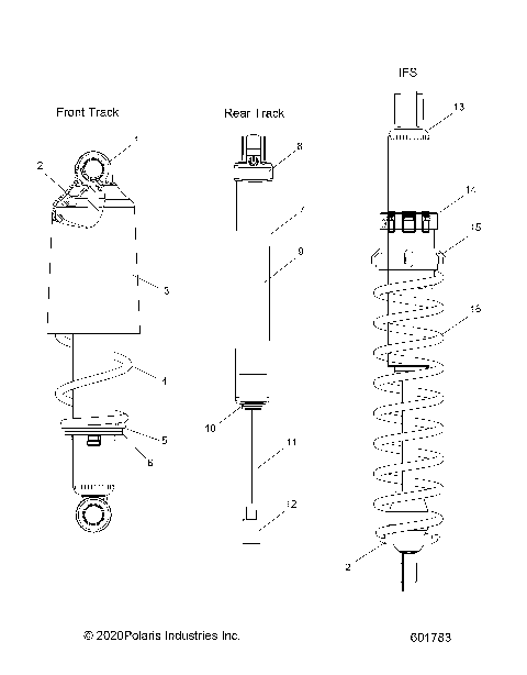 SUSPENSION, SHOCKS - S21EEF6PSL/PEL (601783)
