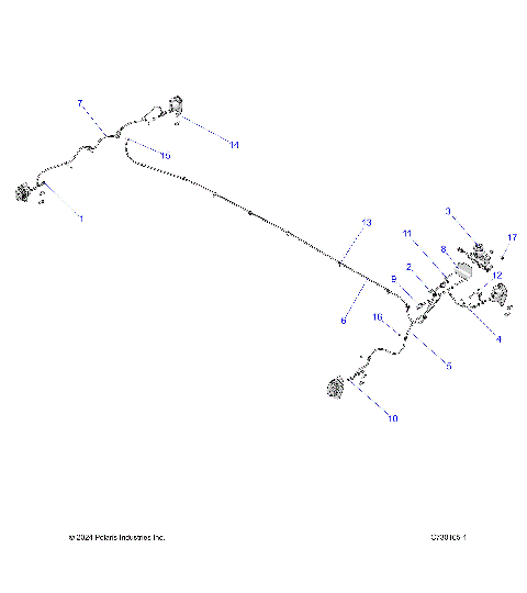 BRAKES, BRAKE LINES and MASTER CYLINDER - R25M4U57Z5/B5/Z6/B6 (C730165-1)