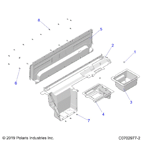 BODY, STORAGE AND CLOSE OFF - D21BBP99A4/B4/FP99A4 (C0702977-2)