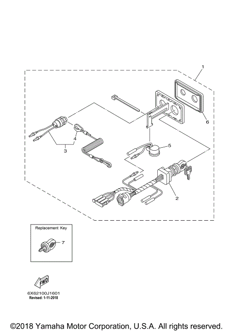 SWITCH  PANEL SINGLE (MAIN)