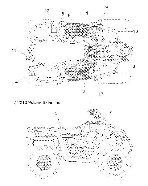 BODY, DECALS - A11NG50FA (49ATVDECAL10SCRAMI)